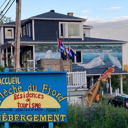 Suite 2 Fleche Du Fjord Vue Saguenay Mont Valin Saint-Fulgence Bagian luar foto